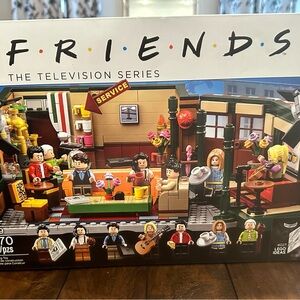 The one with the Lego gang at the cafe